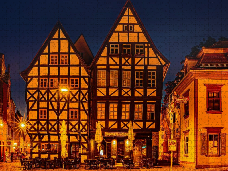 Fachwerkhäuser am Benediktplatz