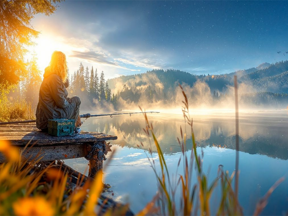 Der Tag erwacht - welch ein Anblick