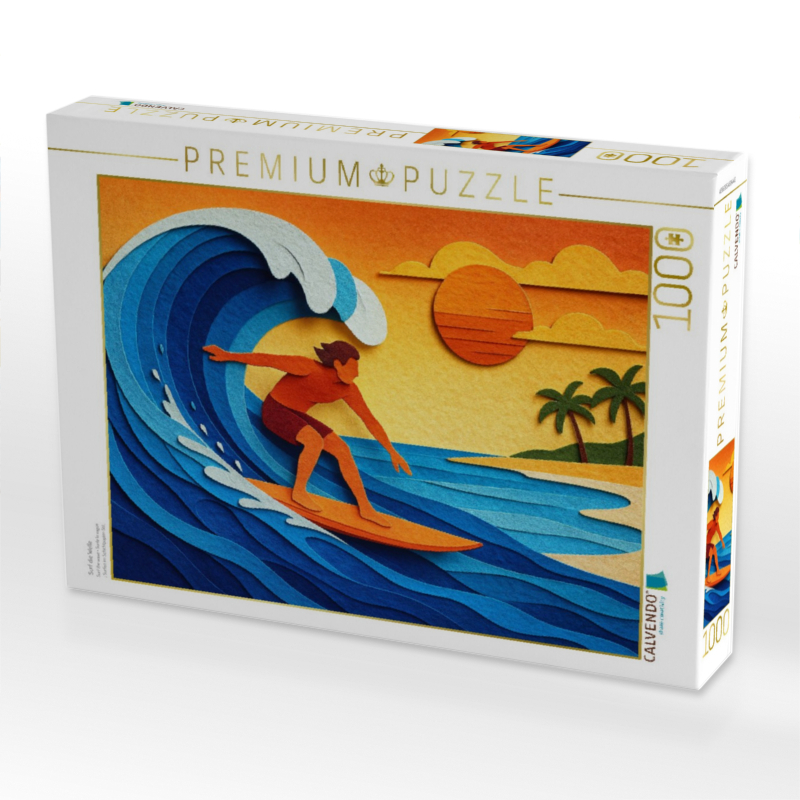 Surf die Welle