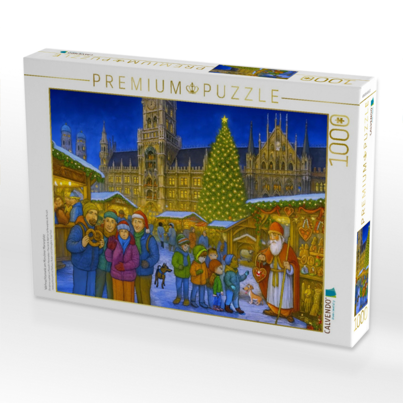 Weihnachtsmarkt am Münchner Marienplatz