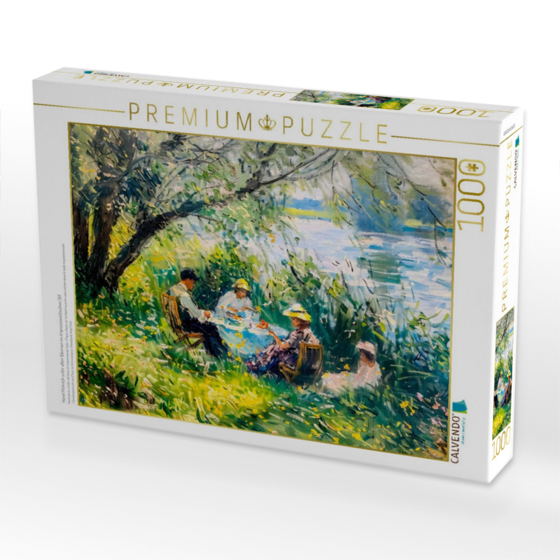 Havel Picknick unter alten Bäumen im impressionistischen Stil