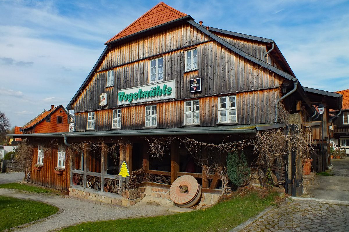 Der Gasthof Vogelmühle in Ilsenburg