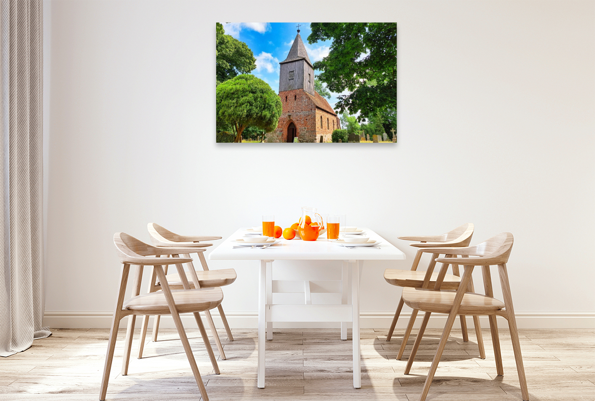 Die evangelische Dorfkirche Groß Zicker