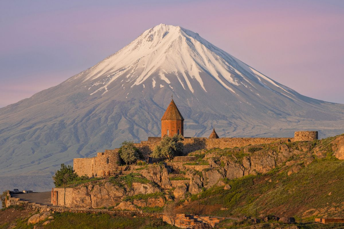 Khor Virap with Mount Ararat
