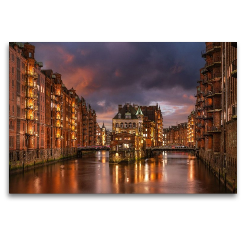 Ein Motiv aus dem Kalender Urbane Impressionen: Hansestadt Hamburg - Tor zur Welt