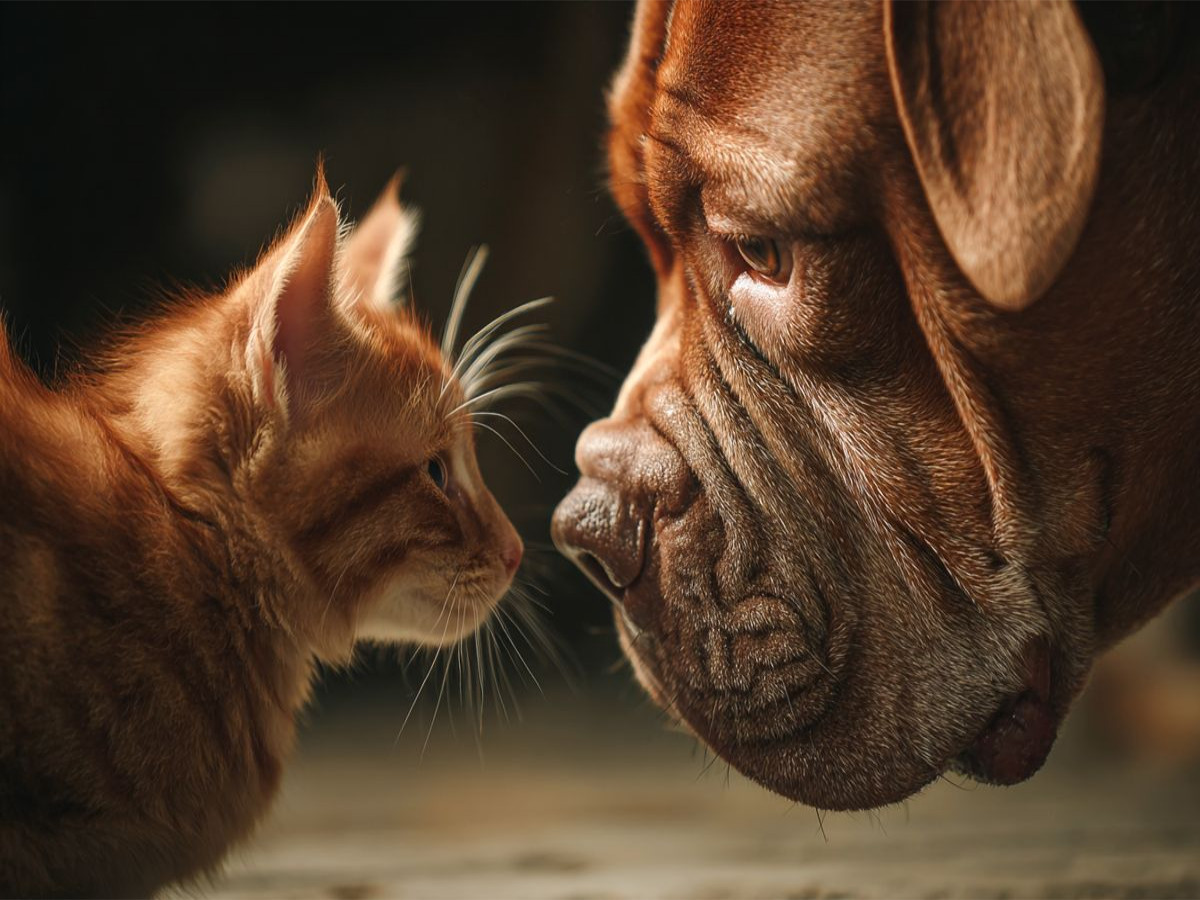 Ein Motiv aus dem Kalender Hund und Katze - Tierische Freunde