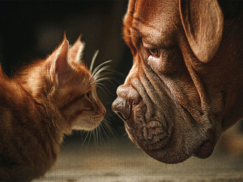 Ein Motiv aus dem Kalender Hund und Katze - Tierische Freunde
