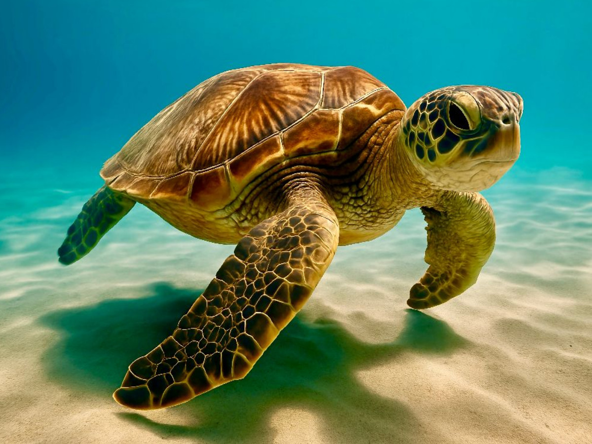 Die Wasserschildkröte