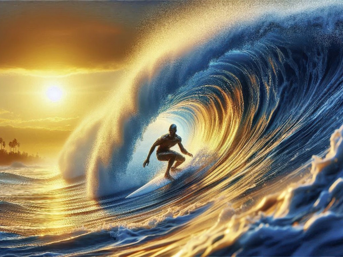 Das größte Hindernis beim Big Wave Surfen ist nicht das Meer, sondern die Angst.