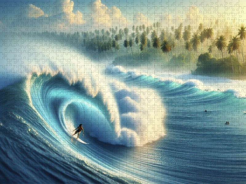 Das Surfen ist wie eine Musik, die man mit dem Körper spielt.