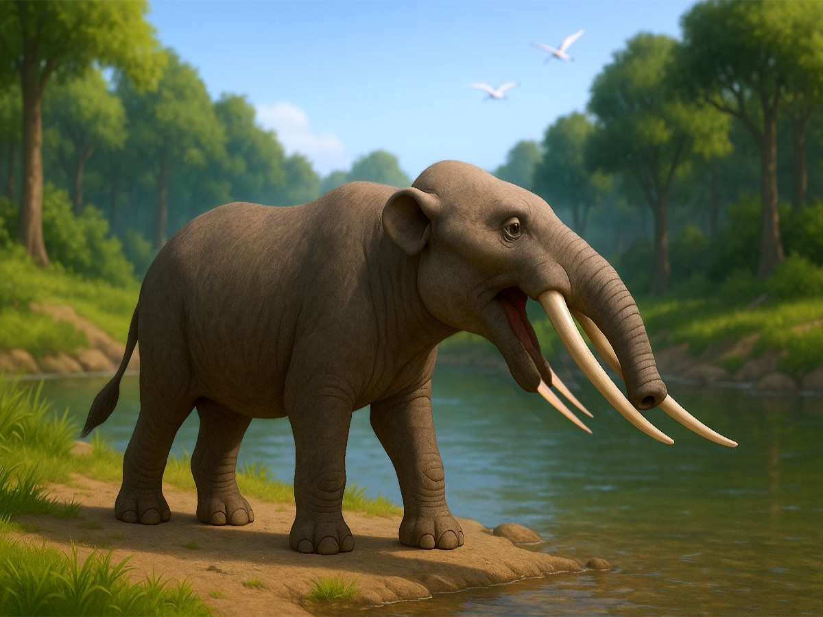 Gomphotherium - ausgestorbene Urtiere