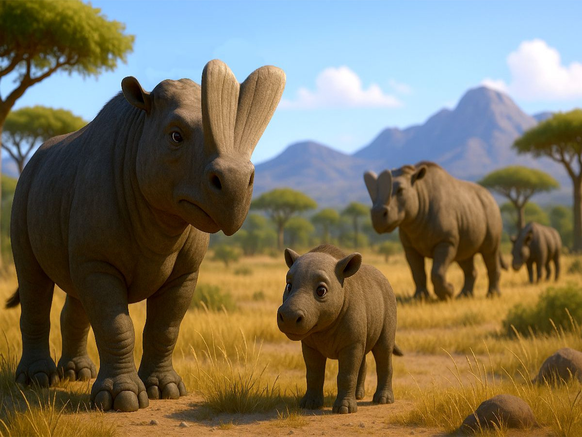 Embolotherium - ausgestorbene Urtiere