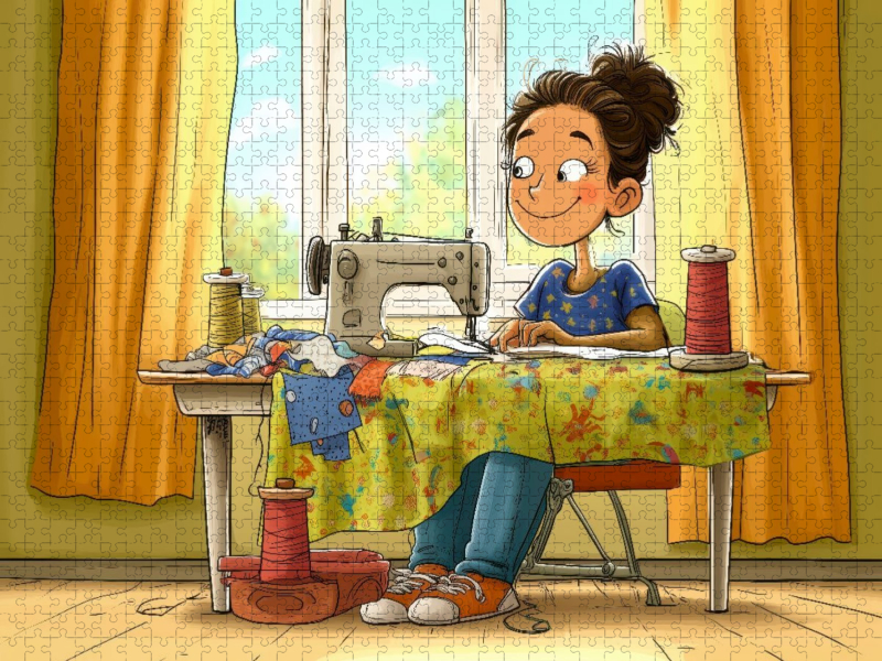 Meine Nähmaschine und ich