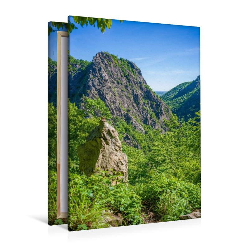 Bodetal - Blick zur Roßtrappe
