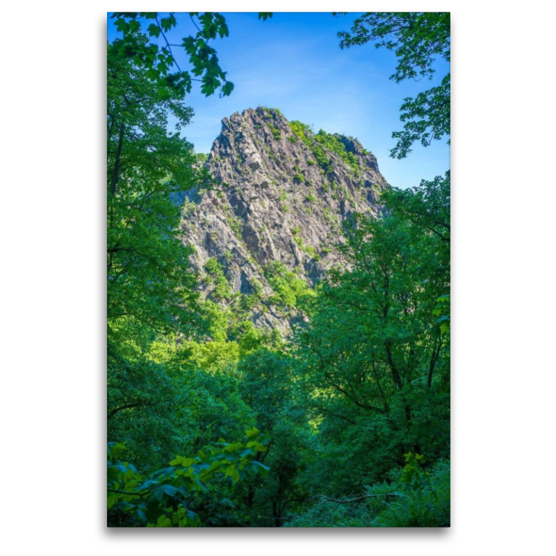 Bodetal - Blick zur Roßtrappe