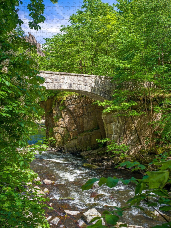 Bodetal - Jungfernbrücke