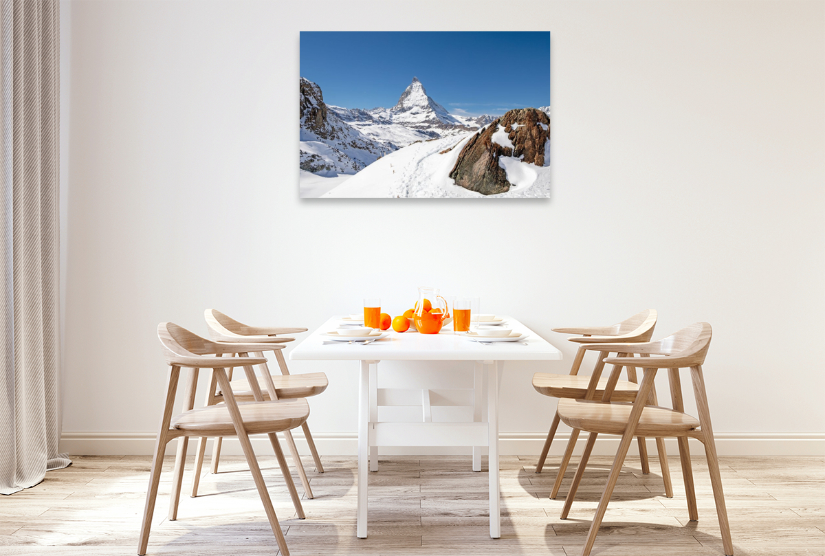 Alpenpanorama mit Matterhorn