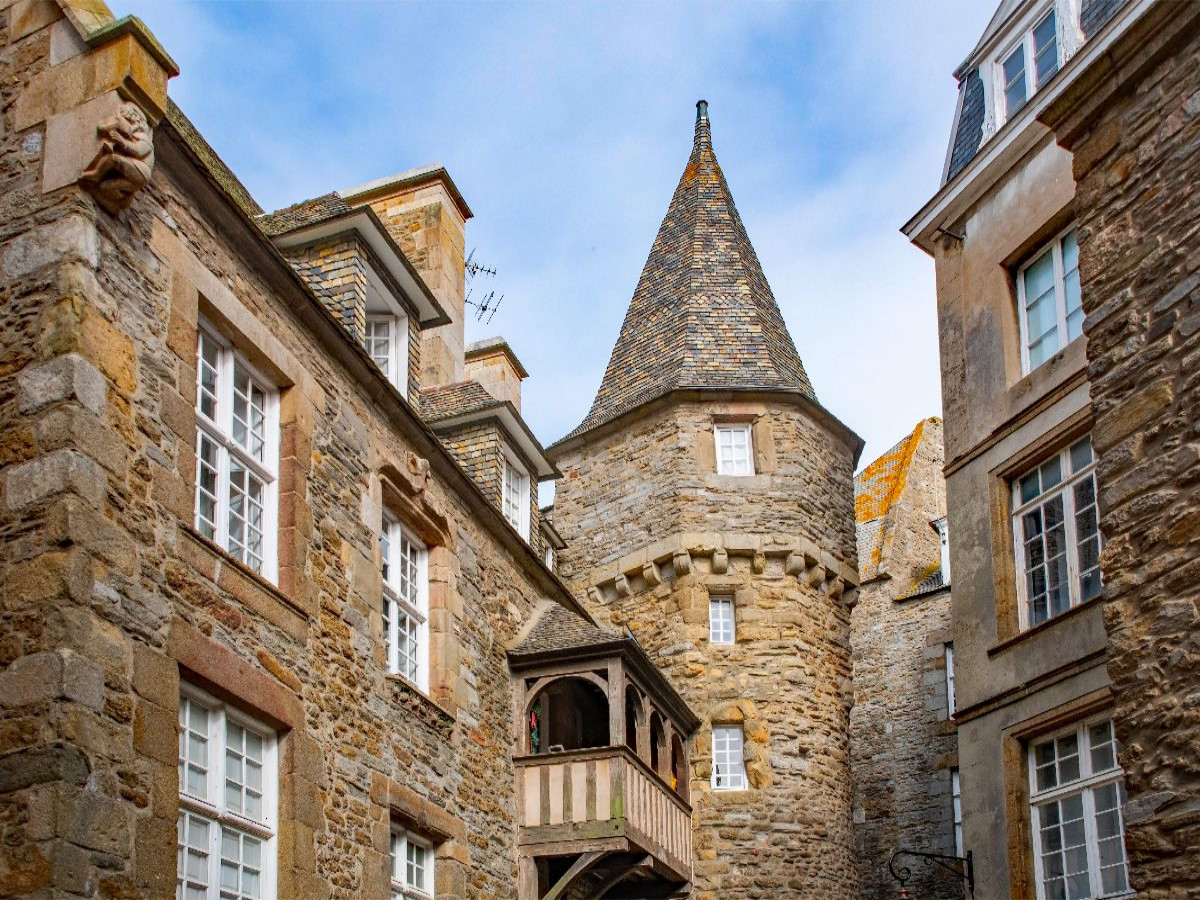 Haus der Herzogin Anne, Saint Malo, Bretagne, Frankreich