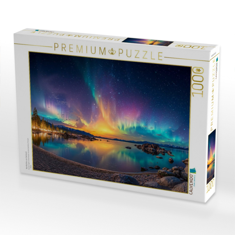 Nordlichter am Horizont