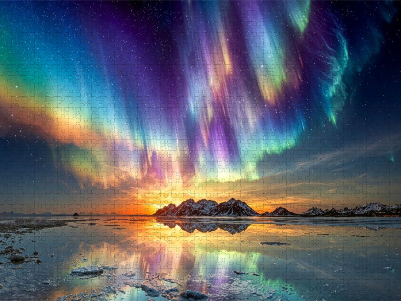 Die magischen Farben des Polarlichts