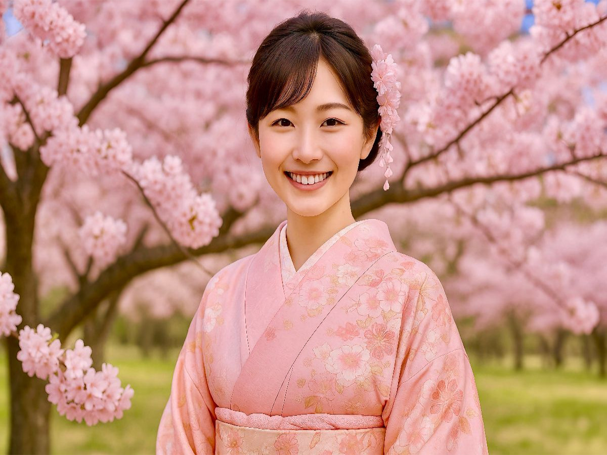 Prinzessin der japanischen Kirschblüte
