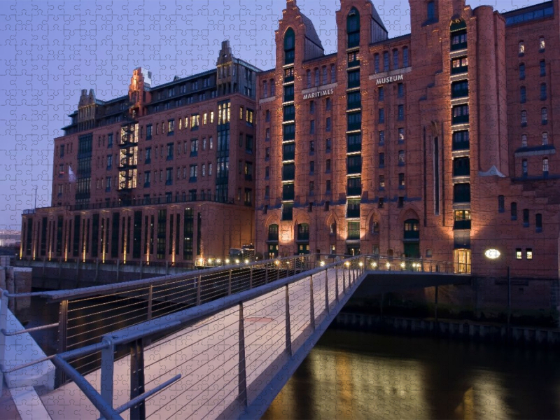 Maritimes Museum in der Speicherstadt, Hamburg, Deutschland, Europa