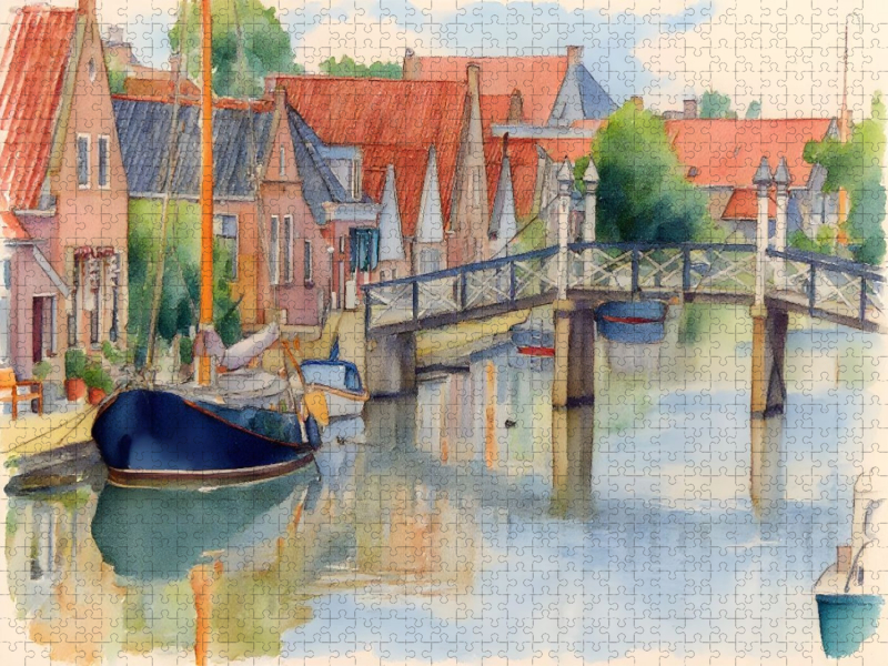 Idylle in Hindeloopen