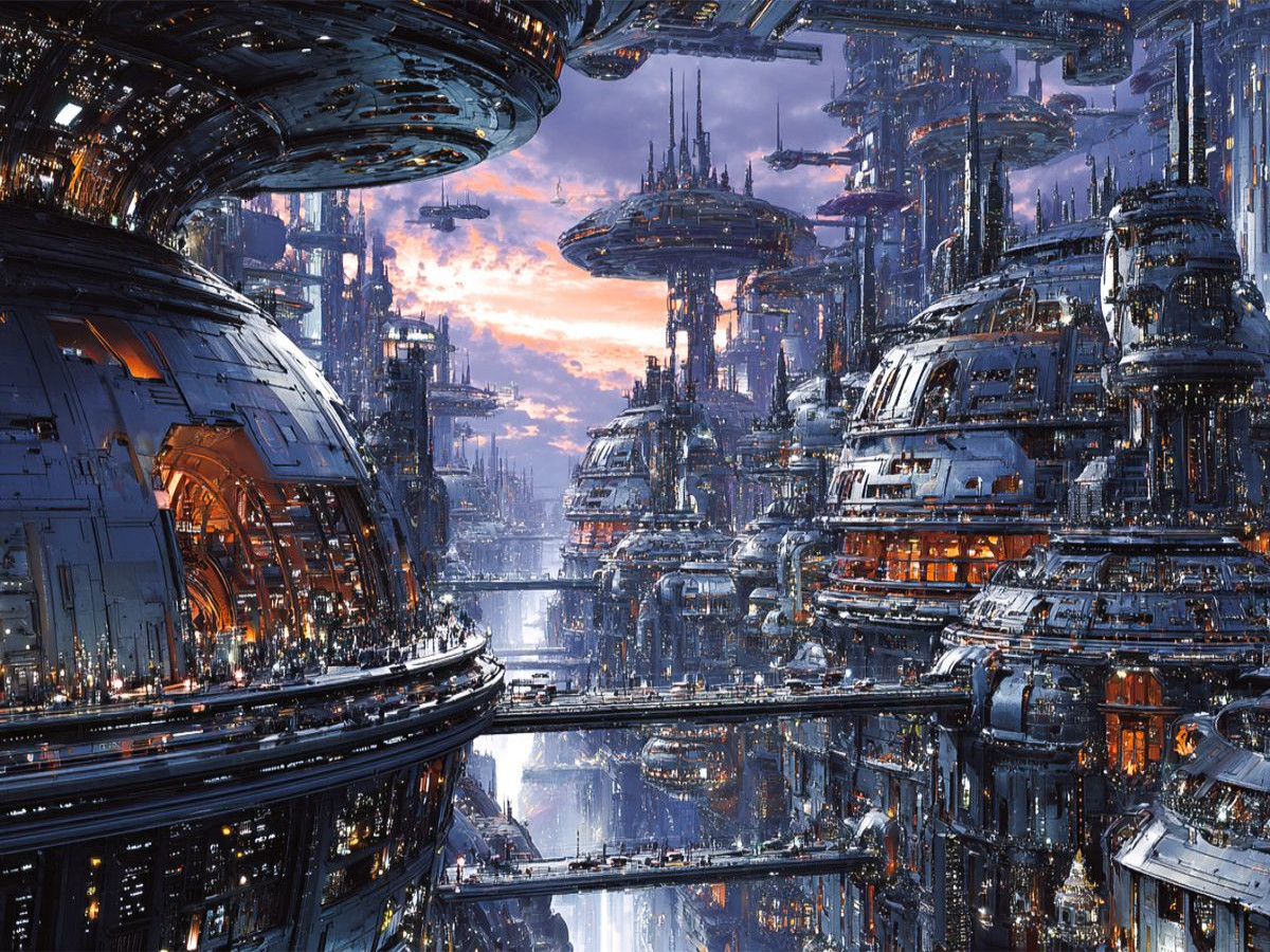 Ein Motiv aus dem Kalender Fantasie Welten - Science Fiction