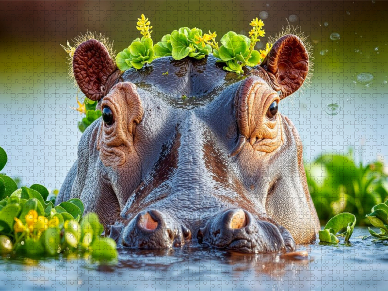 Blütenschmuck aus dem Wasserreich, man könnte fast Majestät zu ihm sagen