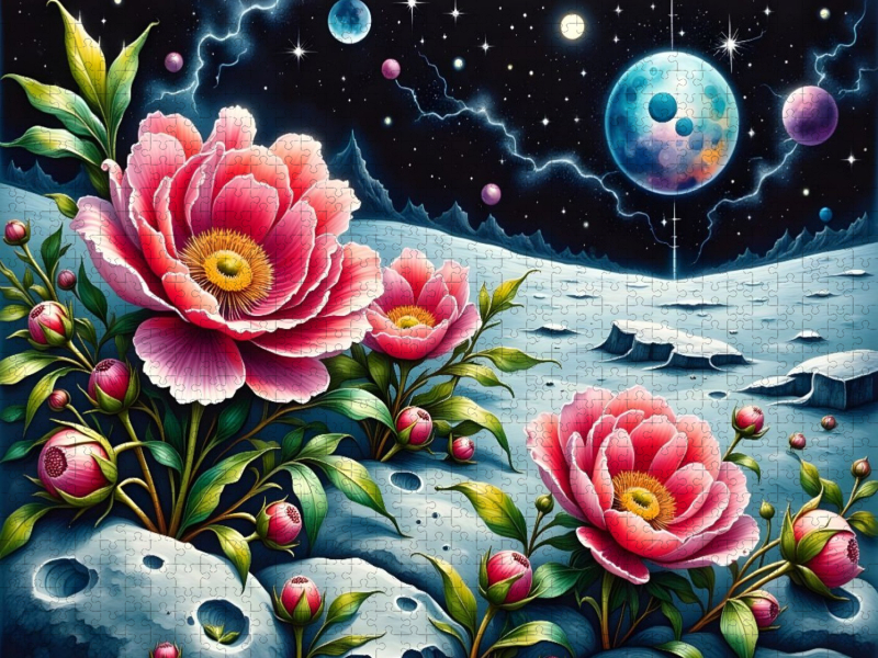 Mondschein Blüten