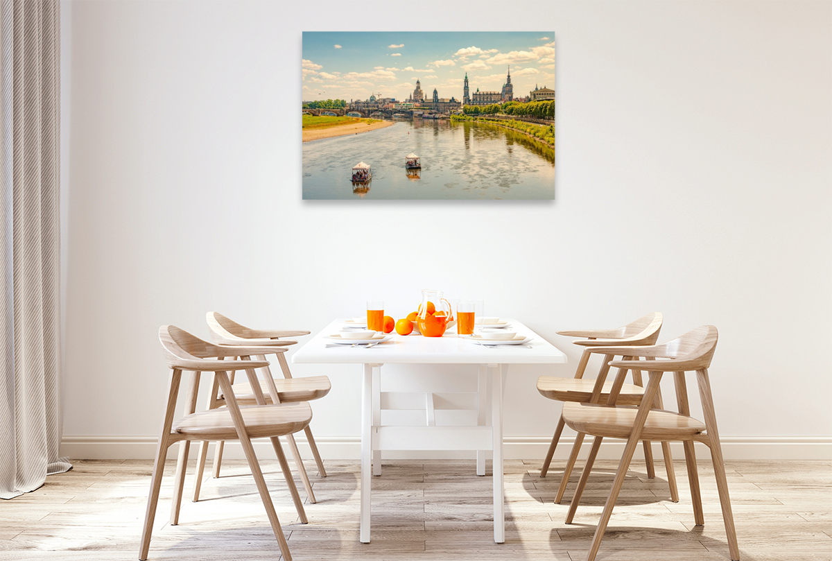 Dresden, Die Elbe im Sommer