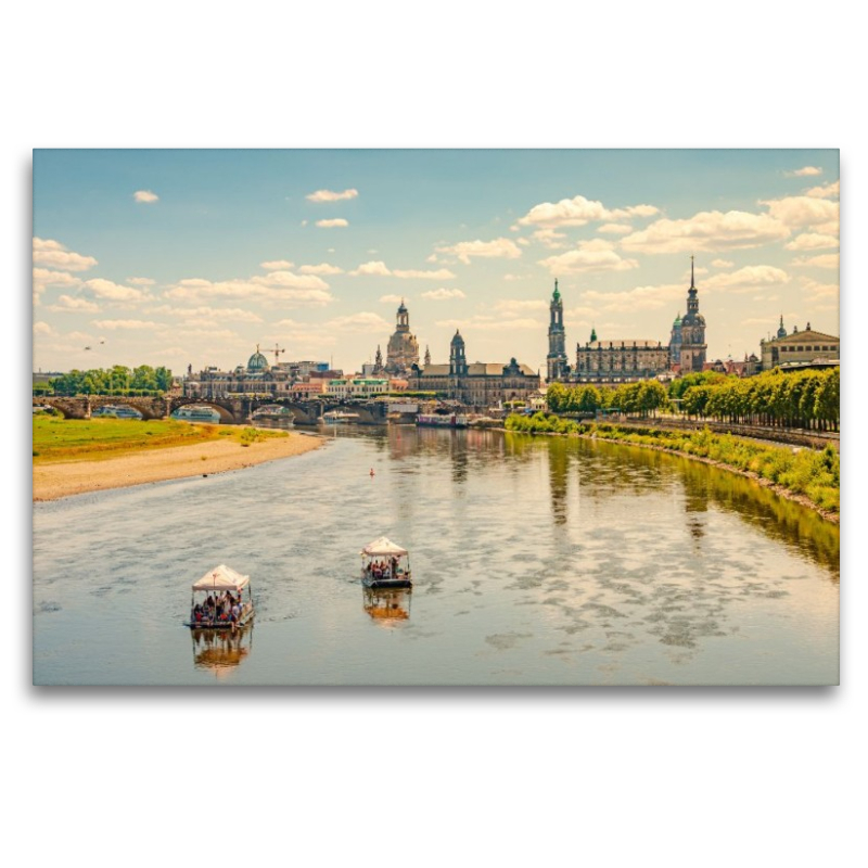 Dresden, Die Elbe im Sommer