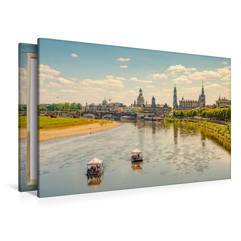 Dresden, Die Elbe im Sommer