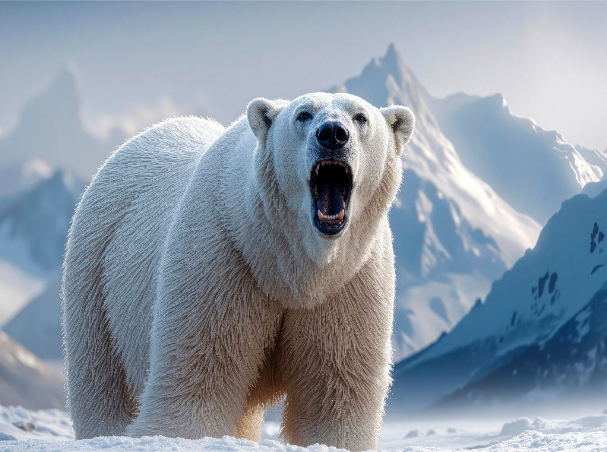 Der Ruf eines Eisbären