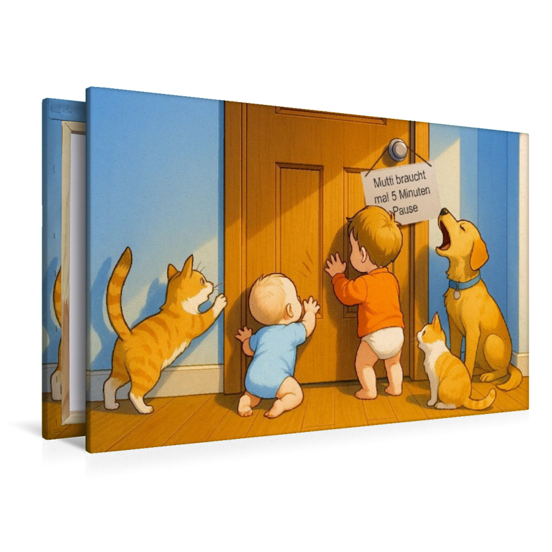 Wenn Mutti mal kurz auf Toilette ist