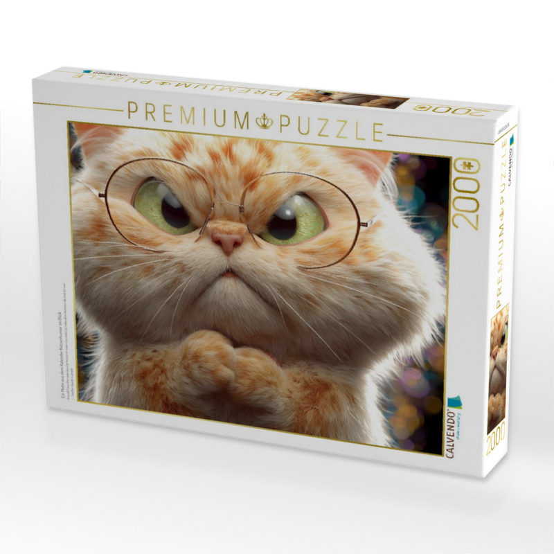 Ein Motiv aus dem Kalender Katzenhumor im Blick