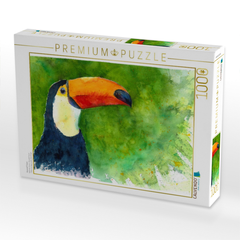 Aquarell Tukan