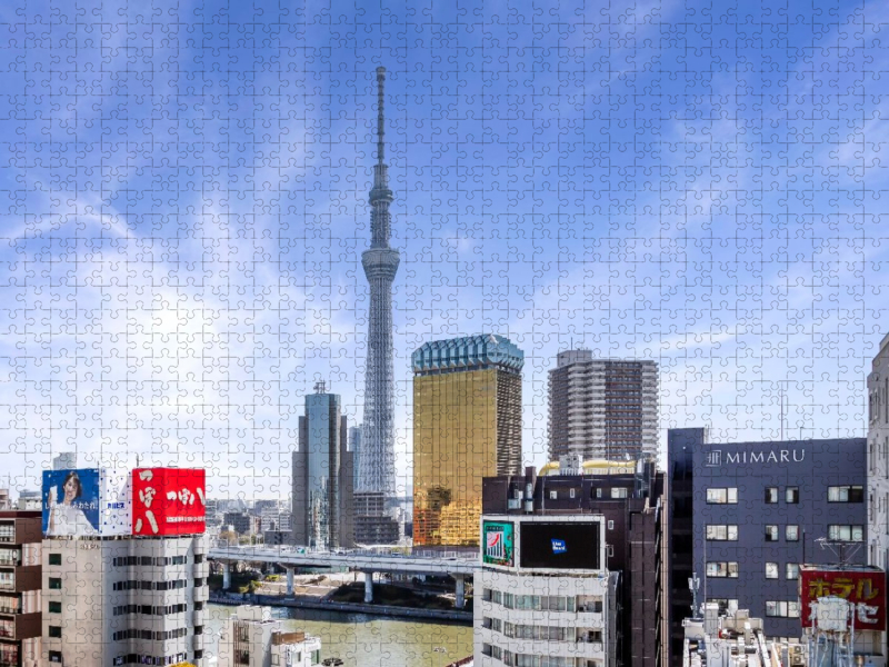 Tokyo Skytree am Sumida River
