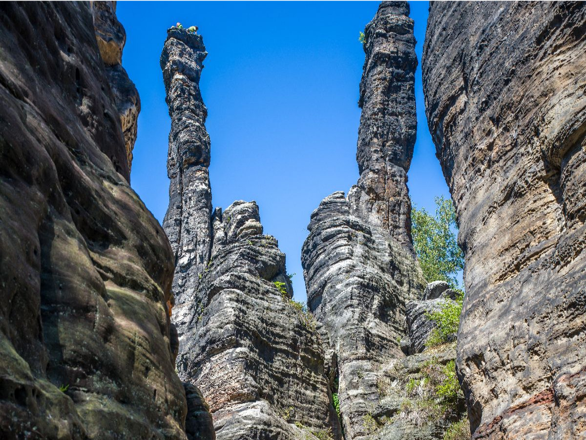 Sächsische Schweiz - Klettergebiet Bielatal