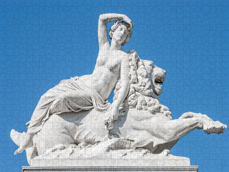 Potsdam, Seelöwenfontäne im Sanssouci Park