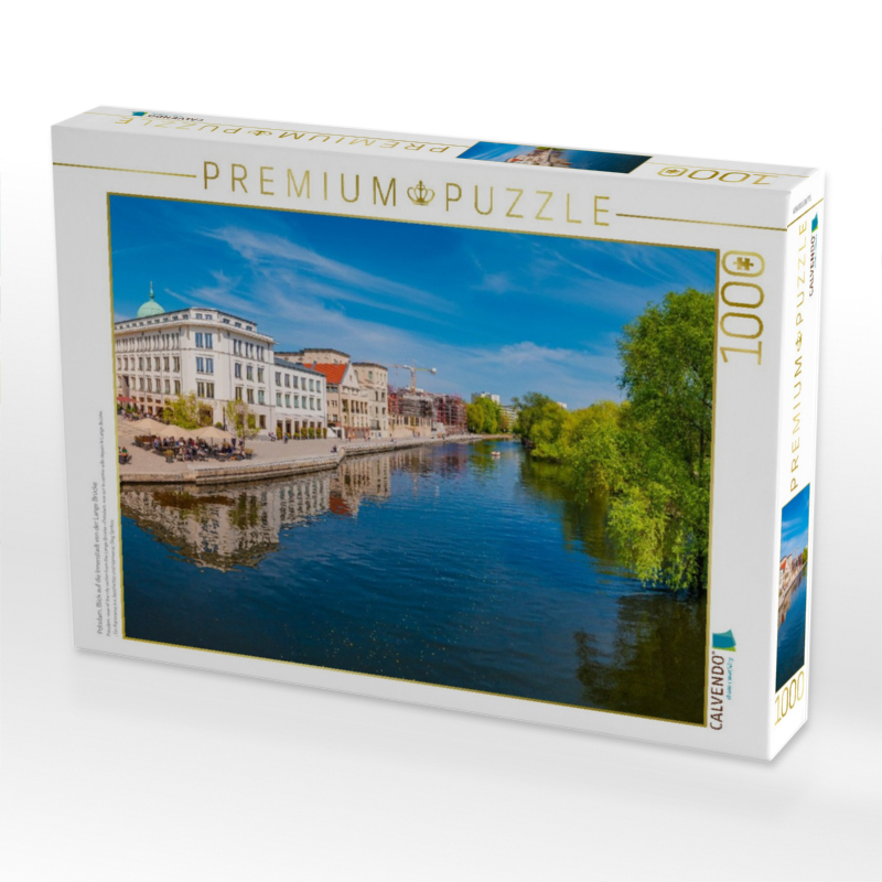 Potsdam, Blick auf die Innenstadt von der Lange Brücke