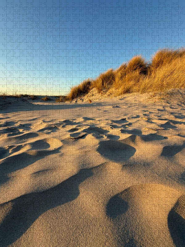 Windspuren am Strand von Sankt Peter-Ording