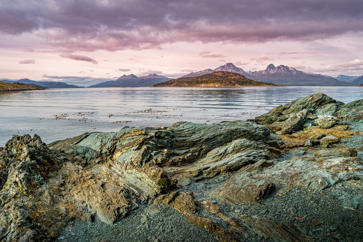 Patagonien, Tierra del Fuego: Lapataia-Bucht, Bahia Lapataia