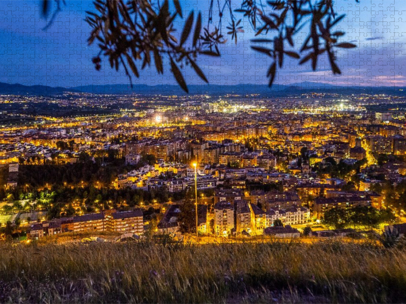 Traumhafte Nachtstimmung in Granada