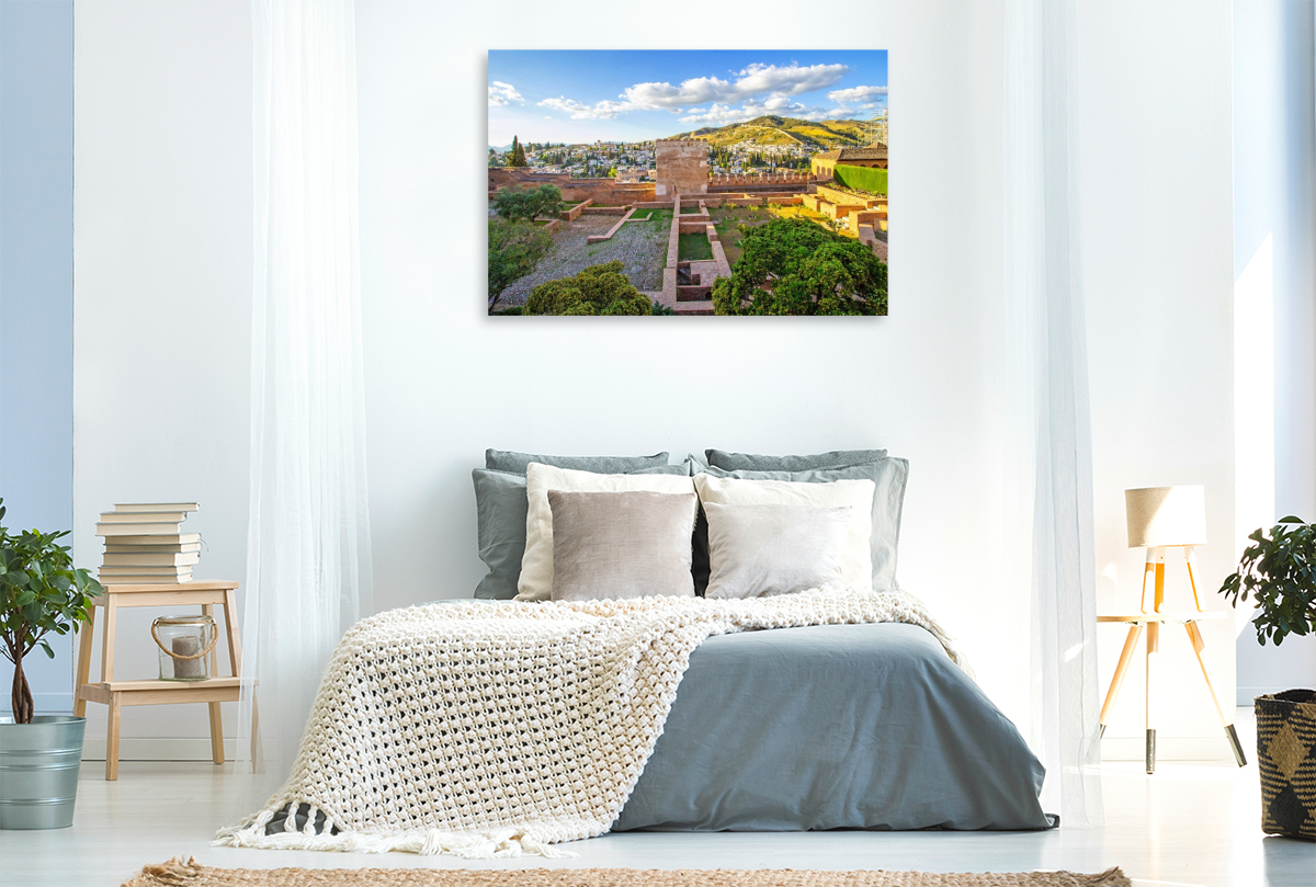 Schöner Panoramablick von der Alhambra