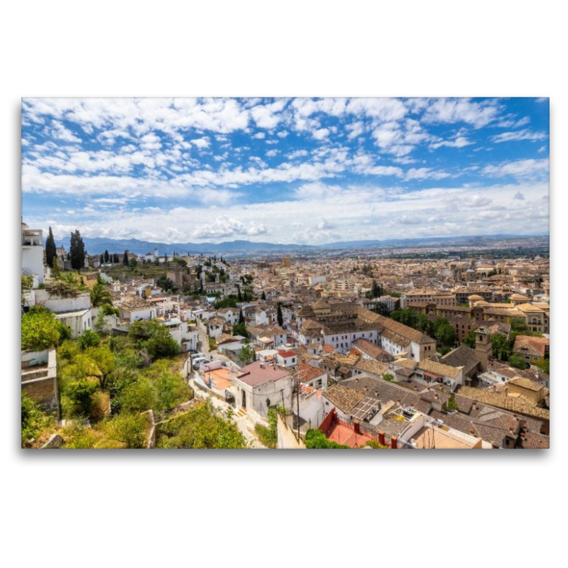 Der Blick auf die Altstadt Granada