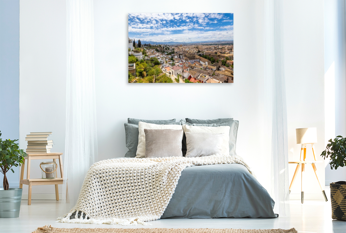 Der Blick auf die Altstadt Granada