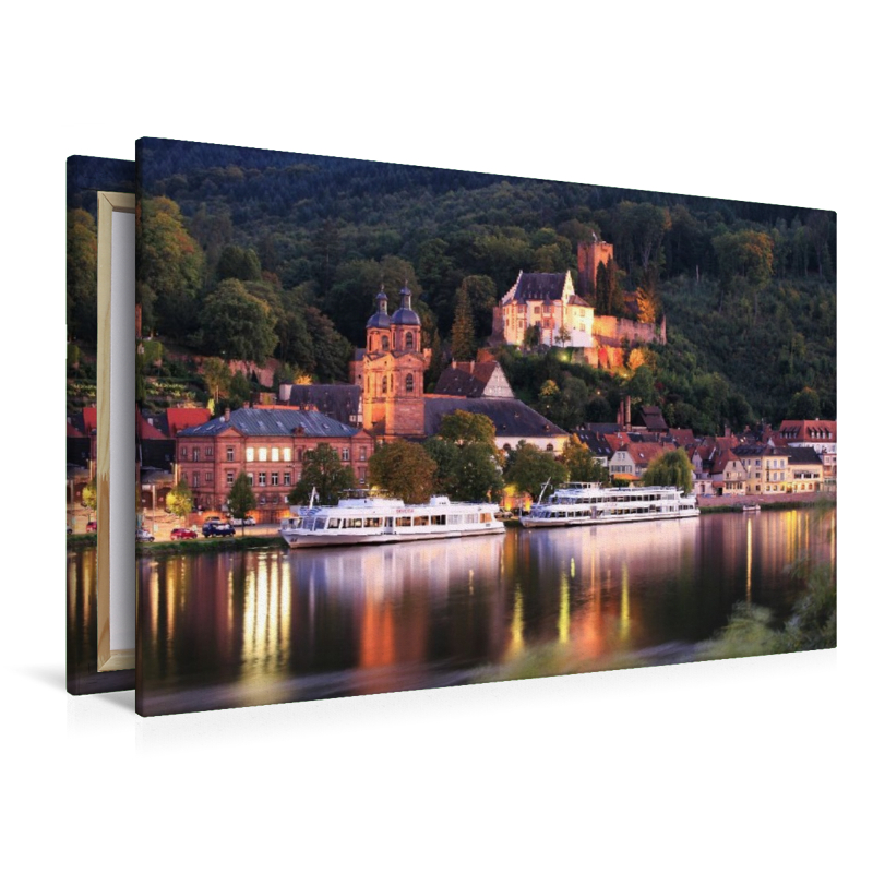 Blick über den Main auf Miltenberg mit der Mildenburg