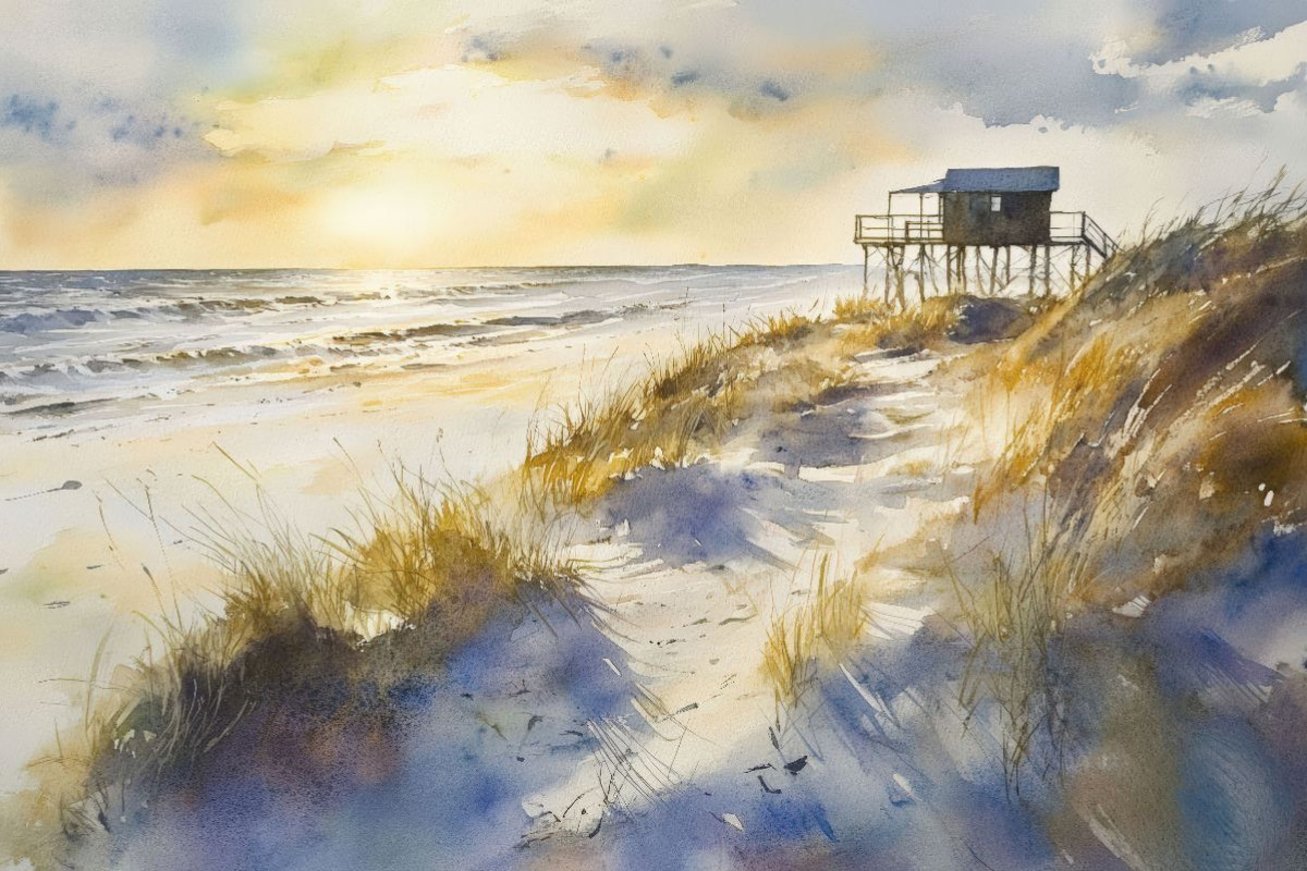 Sonnenaufgang am Meer