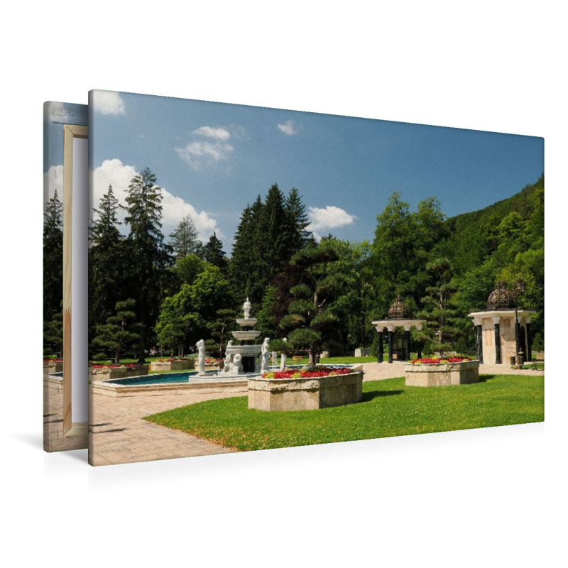 Kurpark in Rajecké Teplice (Bad Rajetz)